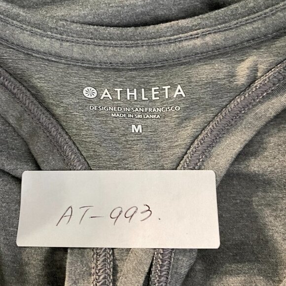 Athleta Limitless Heather Keyhole‎ Tank Top Gray Po - Picture 2 of 8